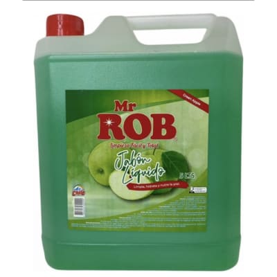 JABON 5 LITROS MR ROB MANZANA VERDE