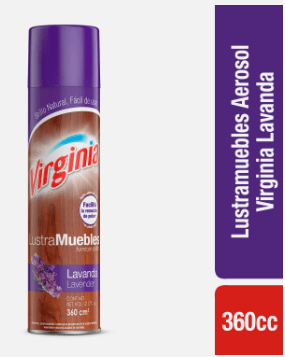 LUSTRA MUEBLE AEROSOL VIRGINIA LAVANDA 360CC1