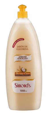 JABÓN LIQUIDO SIMONDS AFRECHO Y LECHE DE COCO 1000ML