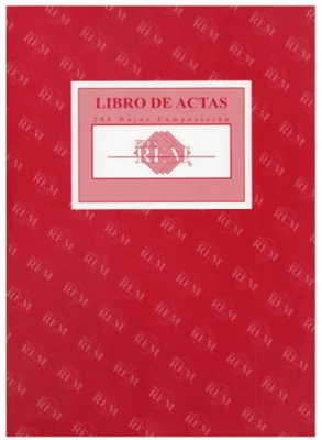 LIBRO DE ACTA COMPOSICIÓN 200 HOJAS