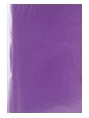 CARPETA PLASTICA CON ARCHIVADOR LILA