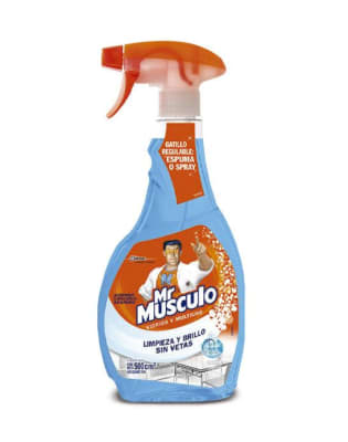 LIMPIA VIDRIO MR MUSCULO VIDRIO Y MULTIUSO 500CM31