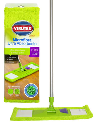 MOPA PLANA MICROFIBRA 45 CM SET- CREATIVE VIRUTEX