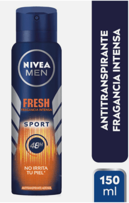 DESODORANTE SPRAY FRESH SPORT 150ML NIVEA MEN1