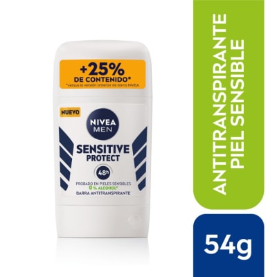 DESODORANTE BARRA MEN 54 GR SENSITIVE PROTECT