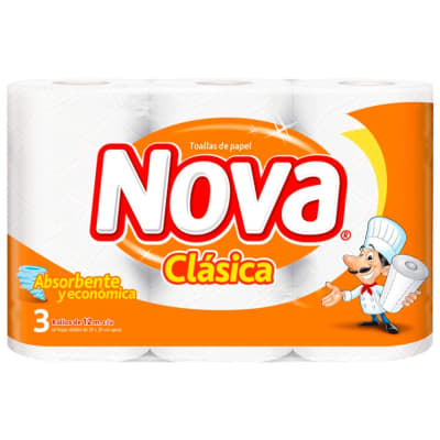 TOALLA NOVA CLASICA 3 X 12 MTS