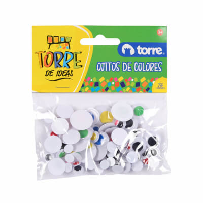 OJOS SALTONES DE COLORES TORRE IDEAS