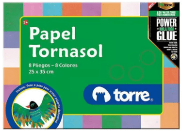 CARPETA PAPEL TORNASOL TORRE 8 PLIEGOS