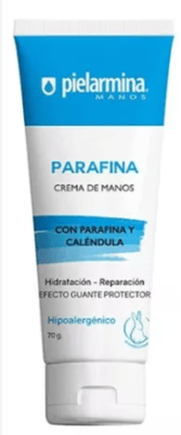 CREMA MANOS PIELARMINA PARAFINA Y CALENDULA 80GR1