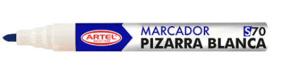 Plumon Artel Pizarra P/redonda Azul1
