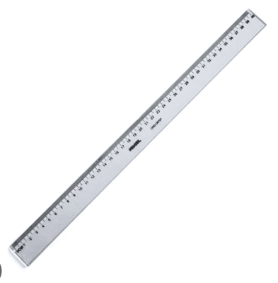 REGLA BISELADA PROARTE 40CM