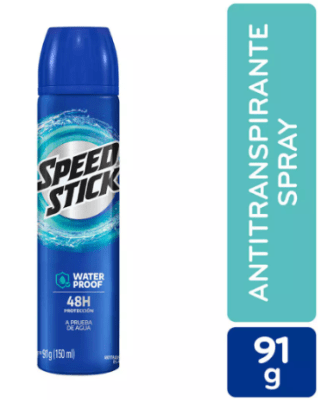 DESODORANTE SPRAY SPEED STICK WATER PROOF FRESH 150ML