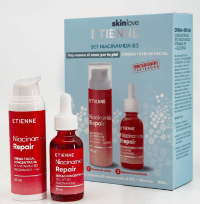SET ETIENNE CREMA DE ROSTRO 50ML + SÉRUM CONCENTRADO 30ML