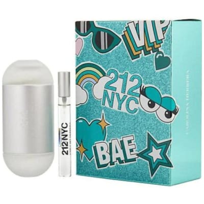 SET 212 VIP MUJER  EUA DE TOILETTE SPRAY 100ML+EUA DE TOILETTE SPRAY 10ML CAROLINA HERRERA