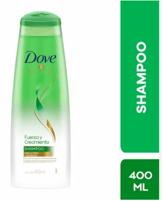 SHAMPOO DOVE FUERZA Y CRECIMIENTO 400ML