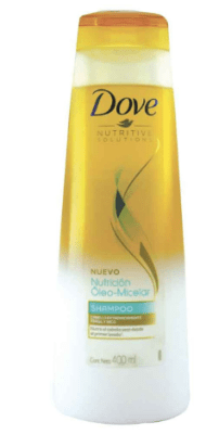 SHAMPOO DOVE NUTRICIÓN OLEO MICELAR 400ML