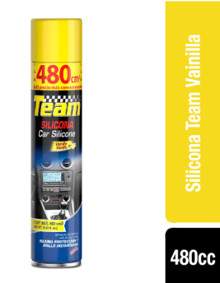 SILICONA PARA AUTO TEAM VAINILLA 480CM3