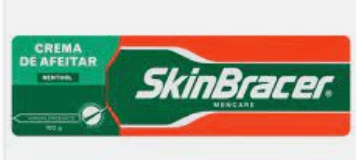 CREMA PARA AFEITAR SKIN BRACER MENTHOL 100GR