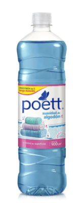 LIMPIA PISO POETT SUAVIDAD DE ALGODON 900ML