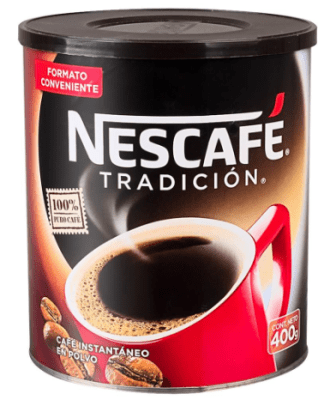 TARRO DE CAFE NESCAFE TRADICIONAL 400G