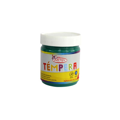 Tempera artel 100ml Verde Oscuro1