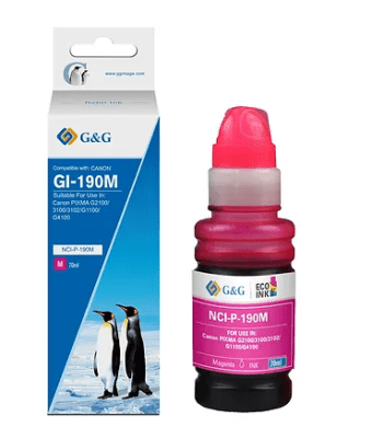 BT 70 ML MAGENTA PREMIUM G&G GI-190 CANON