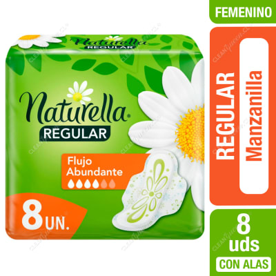 TOALLA HIGENICA DIA NATURELLA 8 UNIDADES