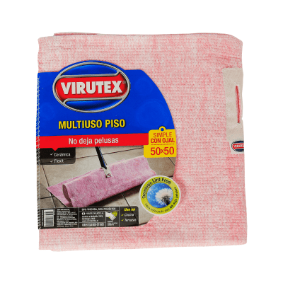 TRAPERO SIMPLE C/OJAL 50X50 CM VIRUTEX PRO1
