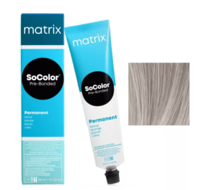 TINTURA MATRIX SOCOLOR UL-AA(BASE 5&6 ULTRA BLONDE CENIZA CENIZA)90ML