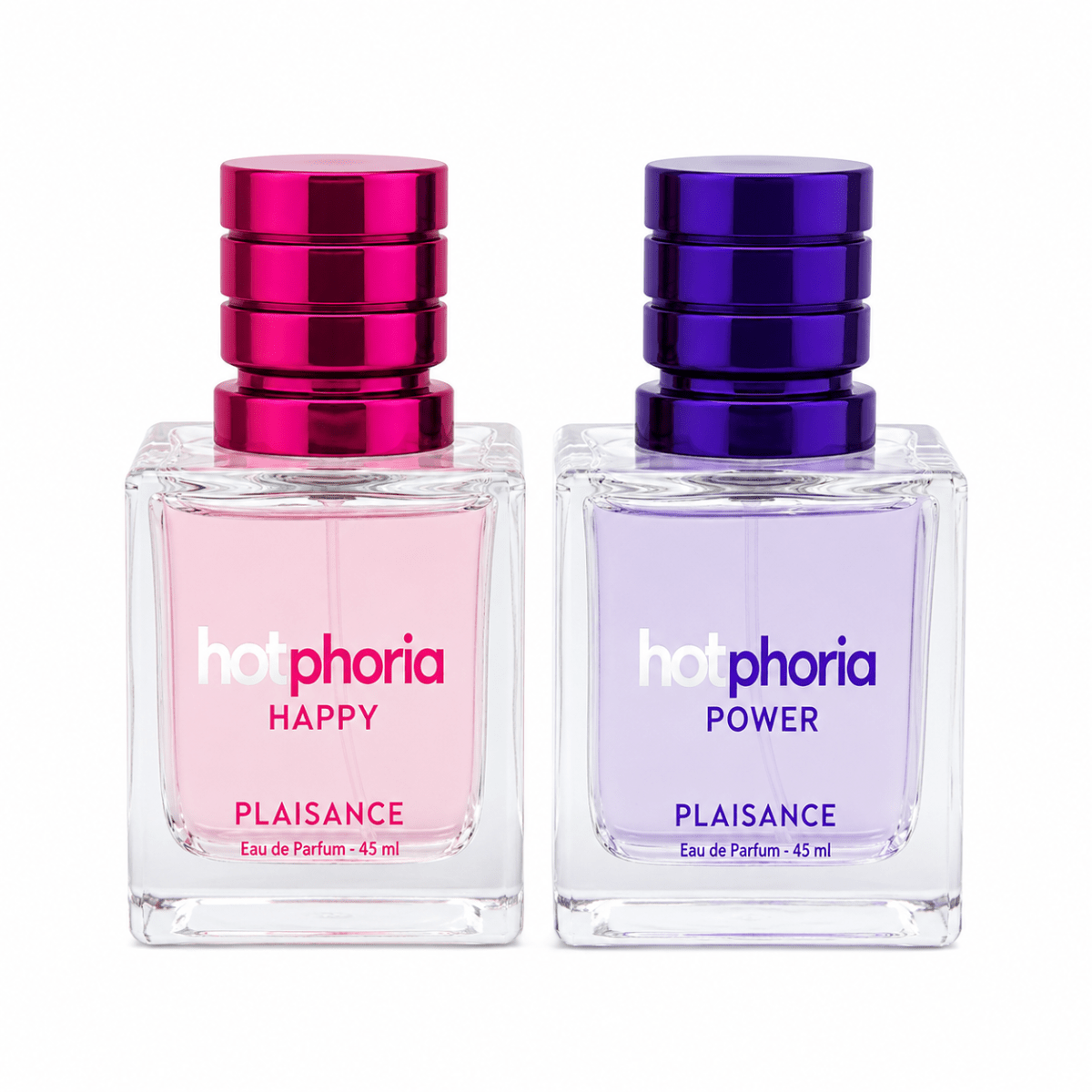 EST PLAISANCE PERF HOT PHORIA  HAPPY 45ML+ PERF HOT PHORIA POWER 45ML2