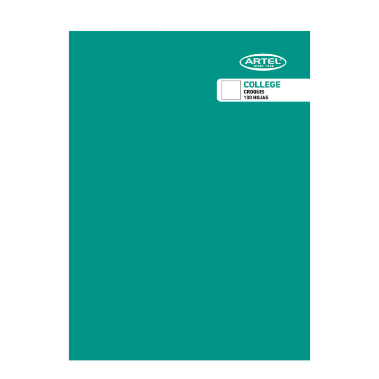 Cuaderno College Artel Croquis 100 hojas2