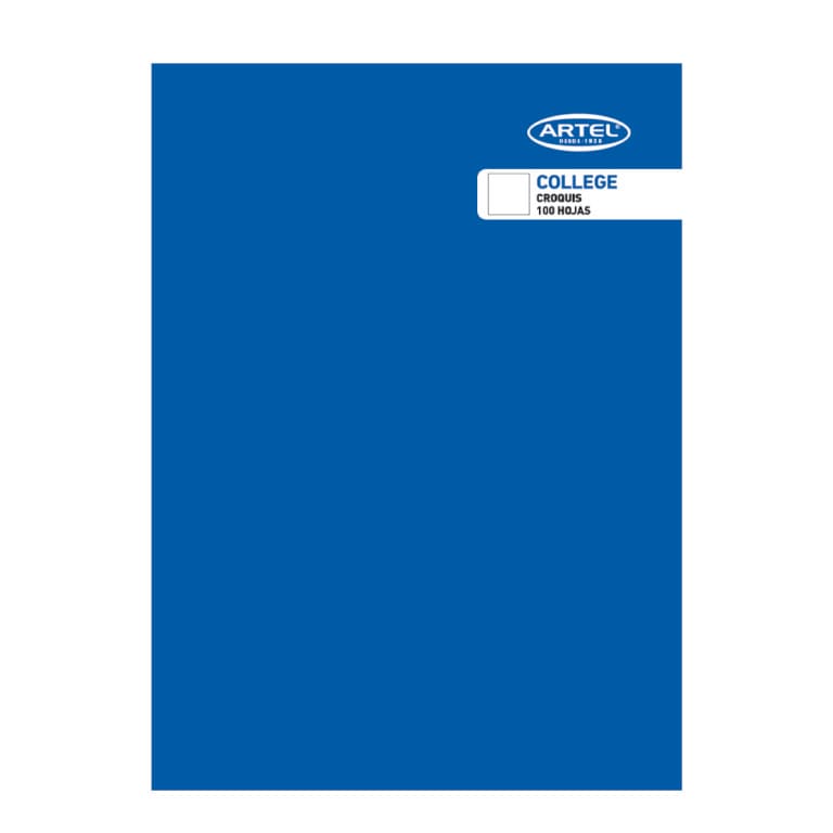 Cuaderno College Artel Croquis 100 hojas3