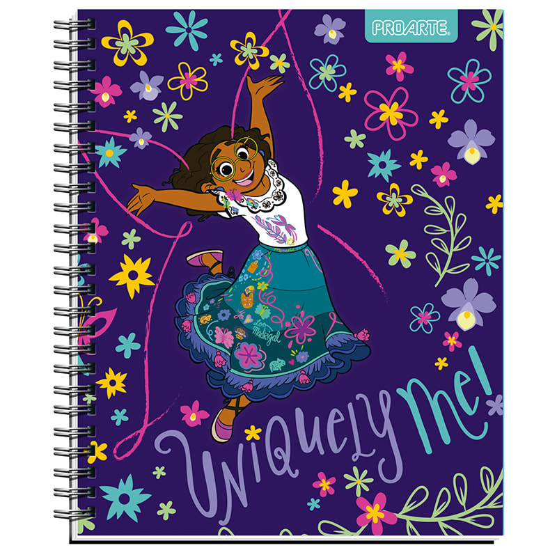 Cuaderno Universitario Proarte 100 hojas 7mm  D/espiral T/extra Dura Encanto3