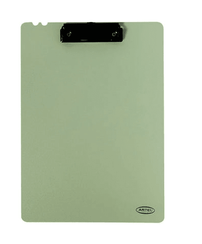 TABLA CON APRETADOR A4 ARTEL COLORES PASTEL2