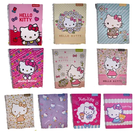 CUAD UNIV  PROARTE HELLO KITTY D/ESPIRAL T/DURA 100 HJS 7 MM7