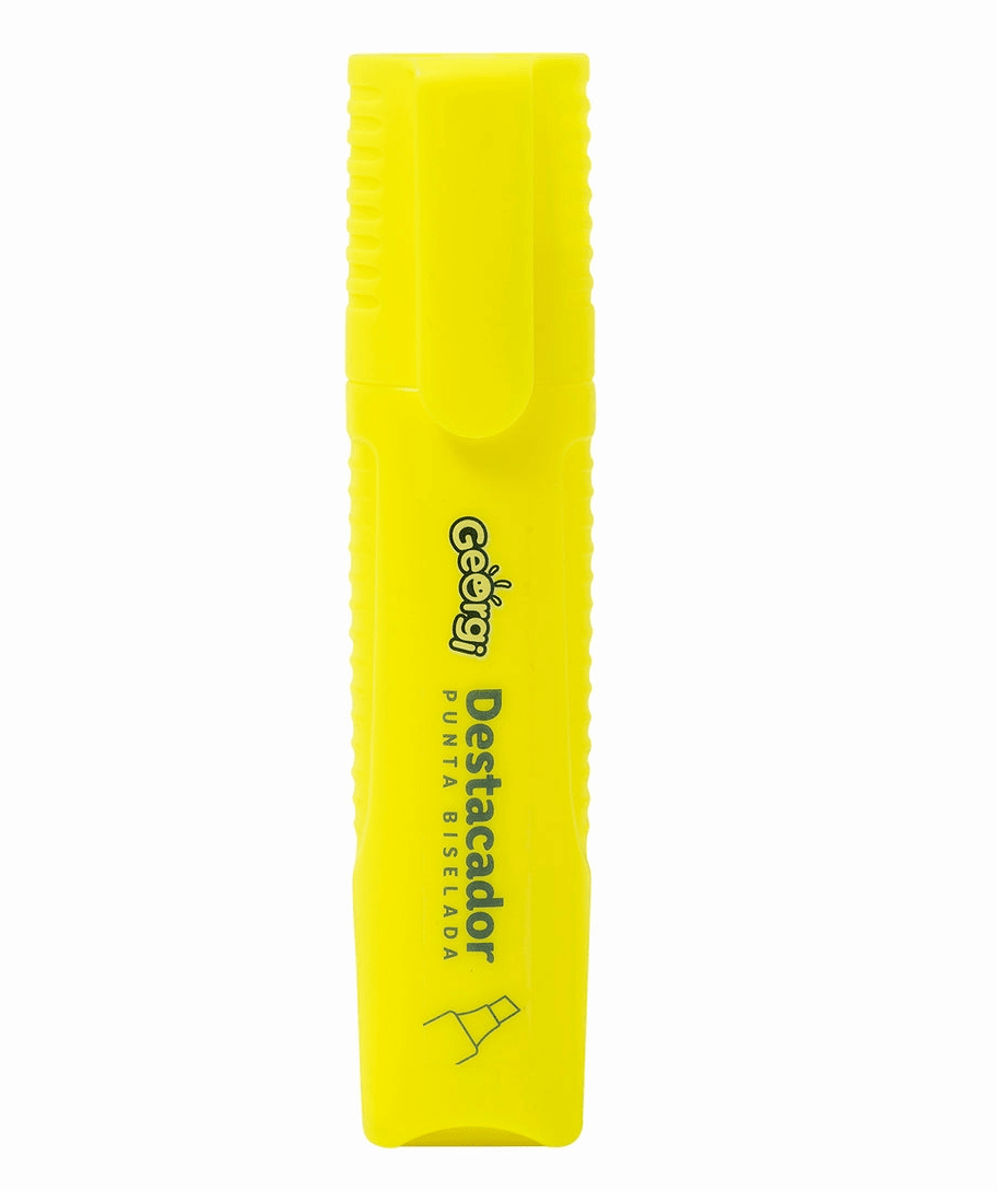 DESTACADOR GEORGI P/BISELADA AMARILLO2
