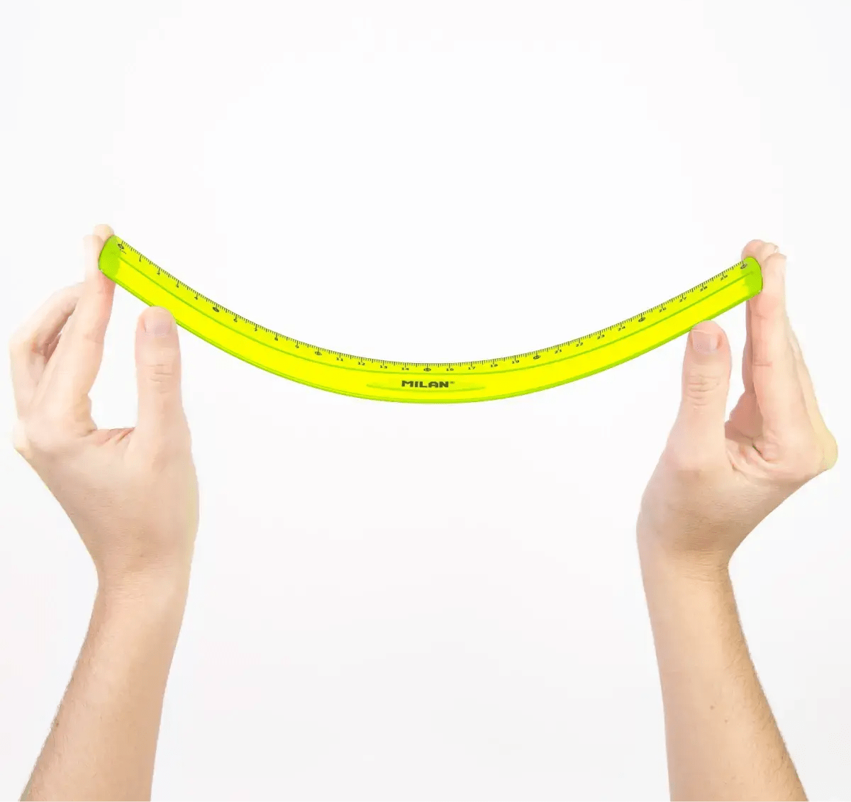 SET DE REGLAS MILAN FLEX RESISTANT AMARILLO REGLA +ESCRUADRA + CARTABÓN Y TRANSPORTADOR3