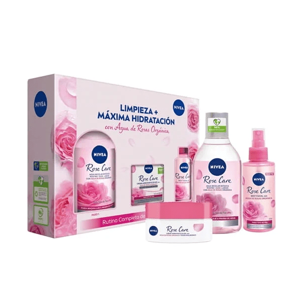 EST NIVEA LIMPIEZA + MÁXIMA HIDRATACIÓN CON AGUA DE ROSAS ORGÁNICA2