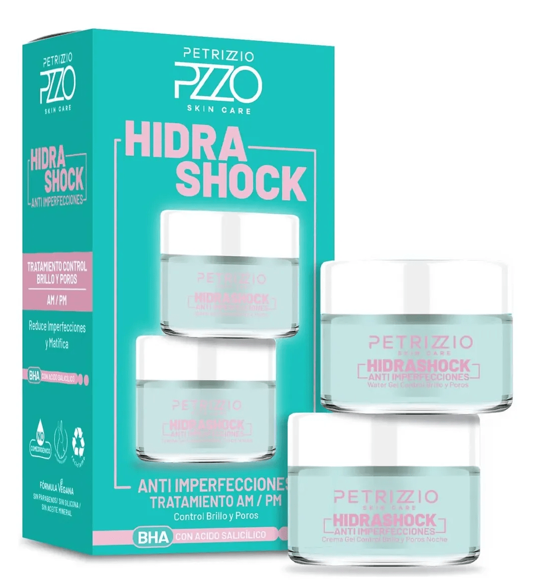 EST PETRIZZIO SKIN CARE HIDRA SHOCK ANTI IMPERFECCIONES TRATAMIENTO AM/PM 0