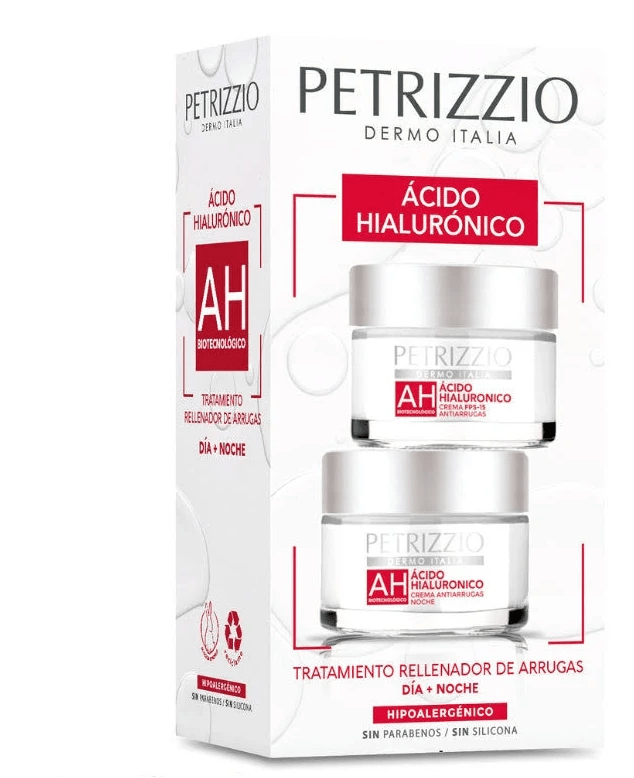EST PETRIZZIO SKIN CARE ÁCIDO HYALURÓNICO TRATAMIENTO RELLENADOR DE ARRUGAS DÍA+ NOCHE 0