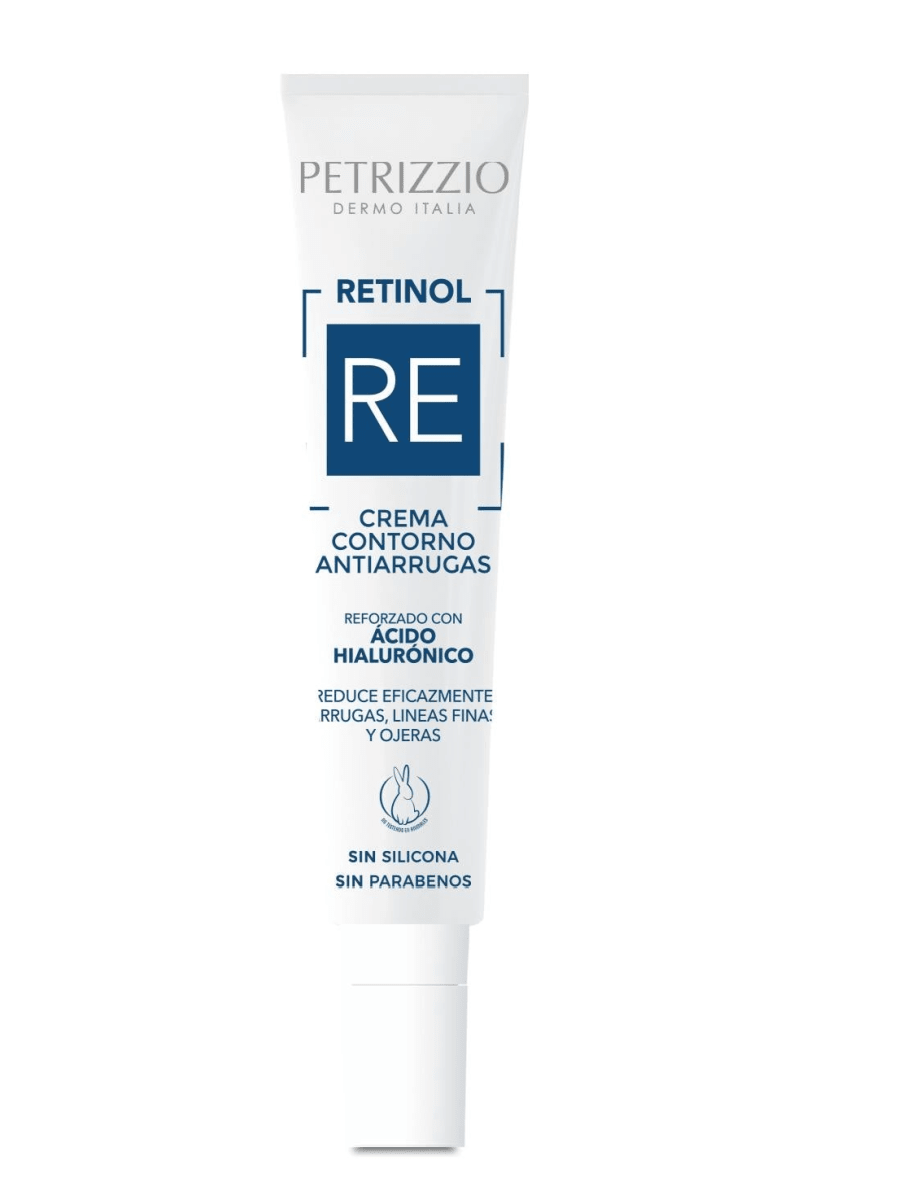 PETRIZZIO CREMA CONTORNO ANTIARRUGAS RETINOL APLICADOR METALICO EFECTO FRIO 15 ML2