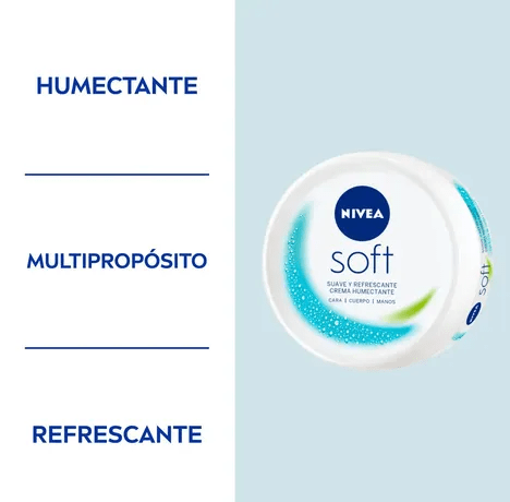 CR NIVEA SOFT (CARA-CUERPO-MANOS) 200ML2