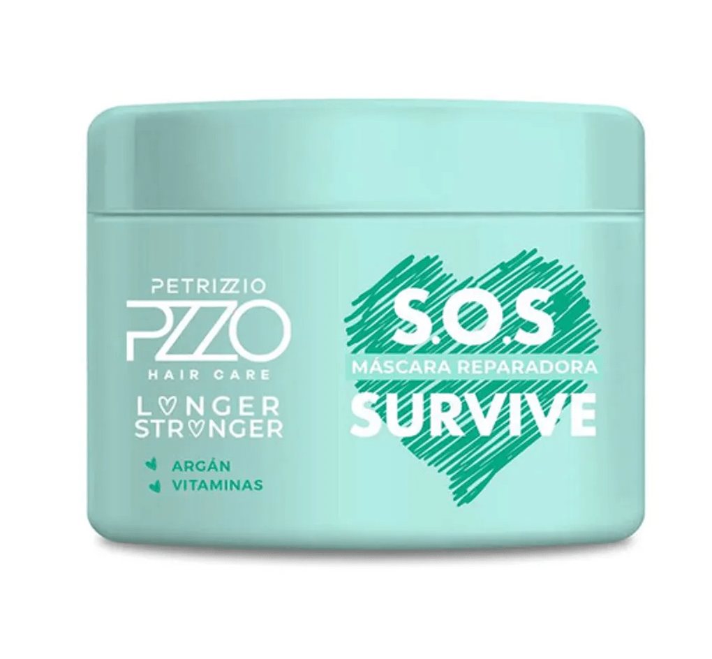 MASCARILLA DE TRATAMIENTO CAPILAR PZZO S.O.S   REPARADORA SURVIVE  400GR3