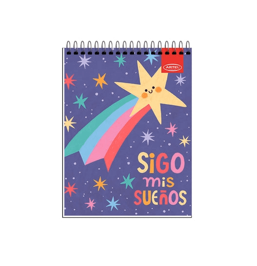 CROQUERA ARTEL RAINBOW 16X21CM 80HOJAS2