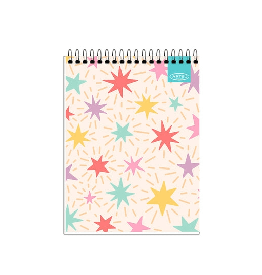 CROQUERA ARTEL RAINBOW 16X21CM 80HOJAS3