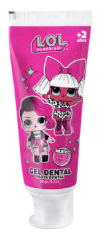 GEL DENTAL INFANTIL DISEÑOS NIÑA 90GR 0