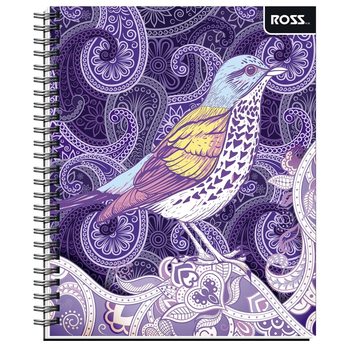 Cuaderno Universitario Ross D/espiral 100 hojas 7mm Pattern5