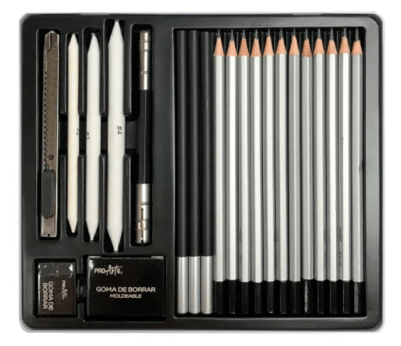 SET PROARTE DIBUJO ARTISTICO 22 PCS2