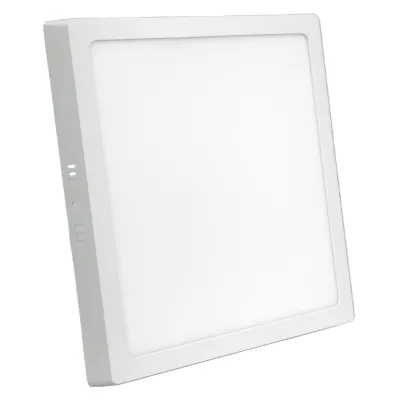 PANEL LED CUADRADO SOBREPUESTO 24W QS-424W 6500K 220V 063306A1