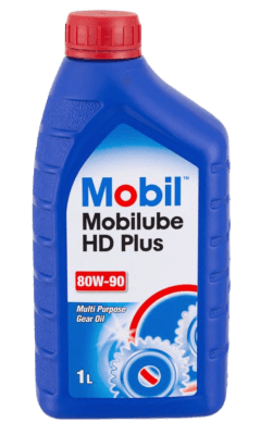 MOBILUBE HD PLUS 80W-90, 1LT1